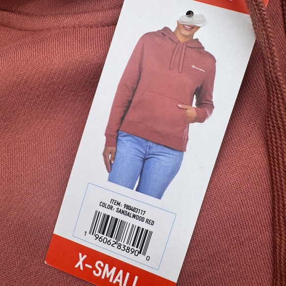 Champion Men's Brick Red Hoodie - Picture 2 of 3